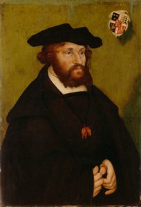 niemiecki: Bildnis König Christians II. von Dänemark Portret króla Danii Chrystiana II autorstwa Lucas Cranach the Elder