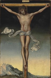 Niemiecki: Christus am Kreuz Chrystus na krzyżu autorstwa Lucas Cranach the Elder