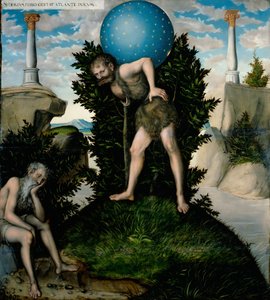 Herkules i Atlas Herkules i Atlas autorstwa Lucas Cranach the Elder