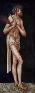 Niemiecki: Sündenfall: Adam Cierpiący Chrystus autorstwa Lucas Cranach the Elder
