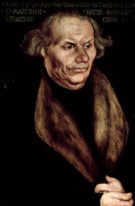 Hans Luther (1459-1530), ojciec Marcina Lutra autorstwa Lucas Cranach the Elder