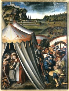 Judyta w namiocie Holofernesa, 1531 autorstwa Lucas Cranach the Elder