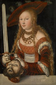 Judyta z głową Holofernesa, ok. 1530 (panel) autorstwa Lucas Cranach the Elder