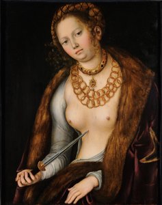 Lukrecja autorstwa Lucas Cranach the Elder
