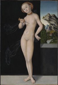 Lukrecja, 1528 autorstwa Lucas Cranach the Elder