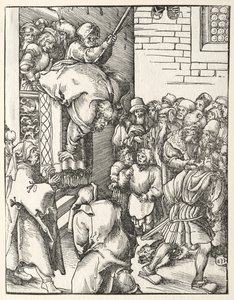 Męczeństwo św. Jakuba Mniejszego. autorstwa Lucas Cranach the Elder