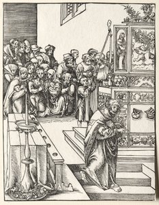 Męczeństwo św. Jana. autorstwa Lucas Cranach the Elder