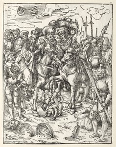 Męczeństwo św. Mateusza. autorstwa Lucas Cranach the Elder