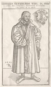 Filipa Melanchtona. autorstwa Lucas Cranach the Elder