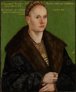 Portret humanisty Christopha Scheurla autorstwa Lucas Cranach the Elder