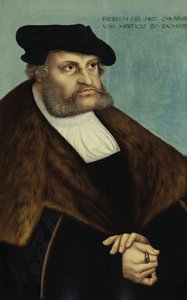 Portret Fryderyka III, elektora saskiego 1463-1525 autorstwa Lucas Cranach the Elder