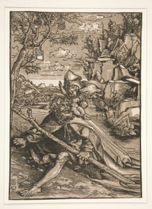 Święty Krzysztof autorstwa Lucas Cranach the Elder