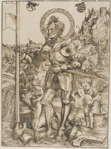 Saint George Standing autorstwa Lucas Cranach the Elder