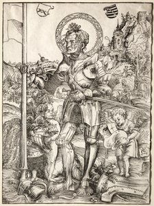 Stojący św. Jerzego, 1506. autorstwa Lucas Cranach the Elder
