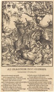 Święty Jerzy i Smok autorstwa Lucas Cranach the Elder