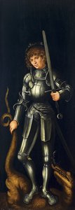 Święty Jerzy, ok. 1514 autorstwa Lucas Cranach the Elder