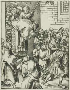 Święty Jakub Mniejszy, Męczeństwo apostołów autorstwa Lucas Cranach the Elder