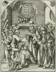 Święty Juda, z Męczeństwa Apostołów autorstwa Lucas Cranach the Elder