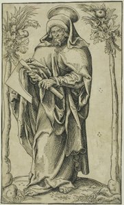Święty Maciej, od Chrystusa, Apostołów i świętego Pawła autorstwa Lucas Cranach the Elder