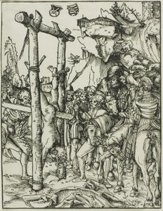 Święty Szymon, z Męczeństwa Apostołów autorstwa Lucas Cranach the Elder