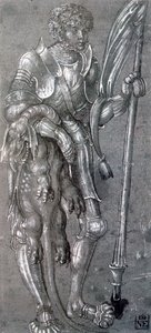 Św. Jerzy, ok. 1504-1553 autorstwa Lucas Cranach the Elder