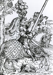Święty Jerzy na koniu, 1507 r. autorstwa Lucas Cranach the Elder