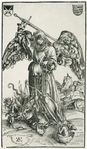 Święty Michał autorstwa Lucas Cranach the Elder