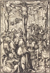 Ukrzyżowanie autorstwa Lucas Cranach the Elder