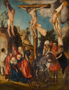 Ukrzyżowanie, 1501 autorstwa Lucas Cranach the Elder