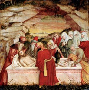 Złożenie do grobu”. autorstwa Lucas Cranach the Elder