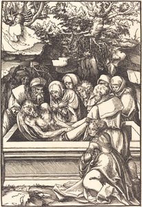 Złożenie do grobu autorstwa Lucas Cranach the Elder
