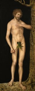 Upadek człowieka autorstwa Lucas Cranach the Elder