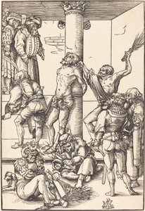 Biczowanie autorstwa Lucas Cranach the Elder