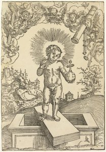 Dzieciątko Chrystus jako Odkupiciel autorstwa Lucas Cranach the Elder