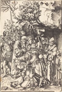 Męczeństwo św. Barbary autorstwa Lucas Cranach the Elder