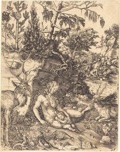 Pokuta św. Jana Chryzostoma autorstwa Lucas Cranach the Elder