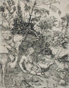 Pokuta świętego Jana Chryzostoma autorstwa Lucas Cranach the Elder