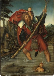 Niemiecki: Der Heilige Christophorus St. Christopher