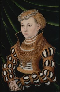 Portret księżniczki Małgorzaty Saksońskiej autorstwa Lucas Cranach the Elder and workshop