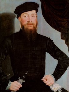 Niemiecki: Portret męski Portret męski autorstwa Lucas Cranach the Younger