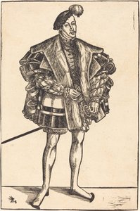 John William, książę Sachsen-Coburg autorstwa Lucas Cranach the Younger