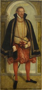 Portret księcia Joachima Ernsta von Anhalt (1536-1586) autorstwa Lucas Cranach the Younger