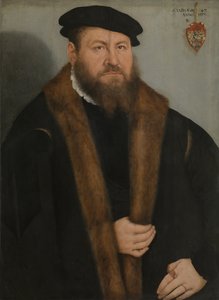Portret mężczyzny, 1557 autorstwa Lucas Cranach the Younger