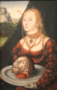 Salome autorstwa Lucas Cranach the Younger
