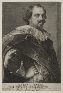 Portret Petera Stevensa autorstwa Lucas Emil Vorsterman