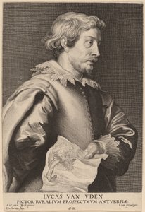 Lucas van Uden autorstwa Lucas Emil Vorsterman after Sir Anthony van Dyck