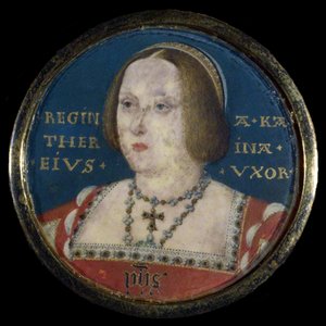 Portret królowej Katarzyny Aragońskiej 1485-1536, c. 1525