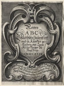 Nowa broszura ABC, 1627. autorstwa Lucas Kilian