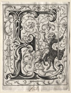 Nowa broszura ABC: E, 1627. autorstwa Lucas Kilian