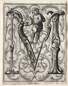 Nowa broszura ABC: M, 1627. autorstwa Lucas Kilian